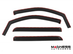 Chevrolet Silverado Side Window Deflectors - In Channel - Rain Guard